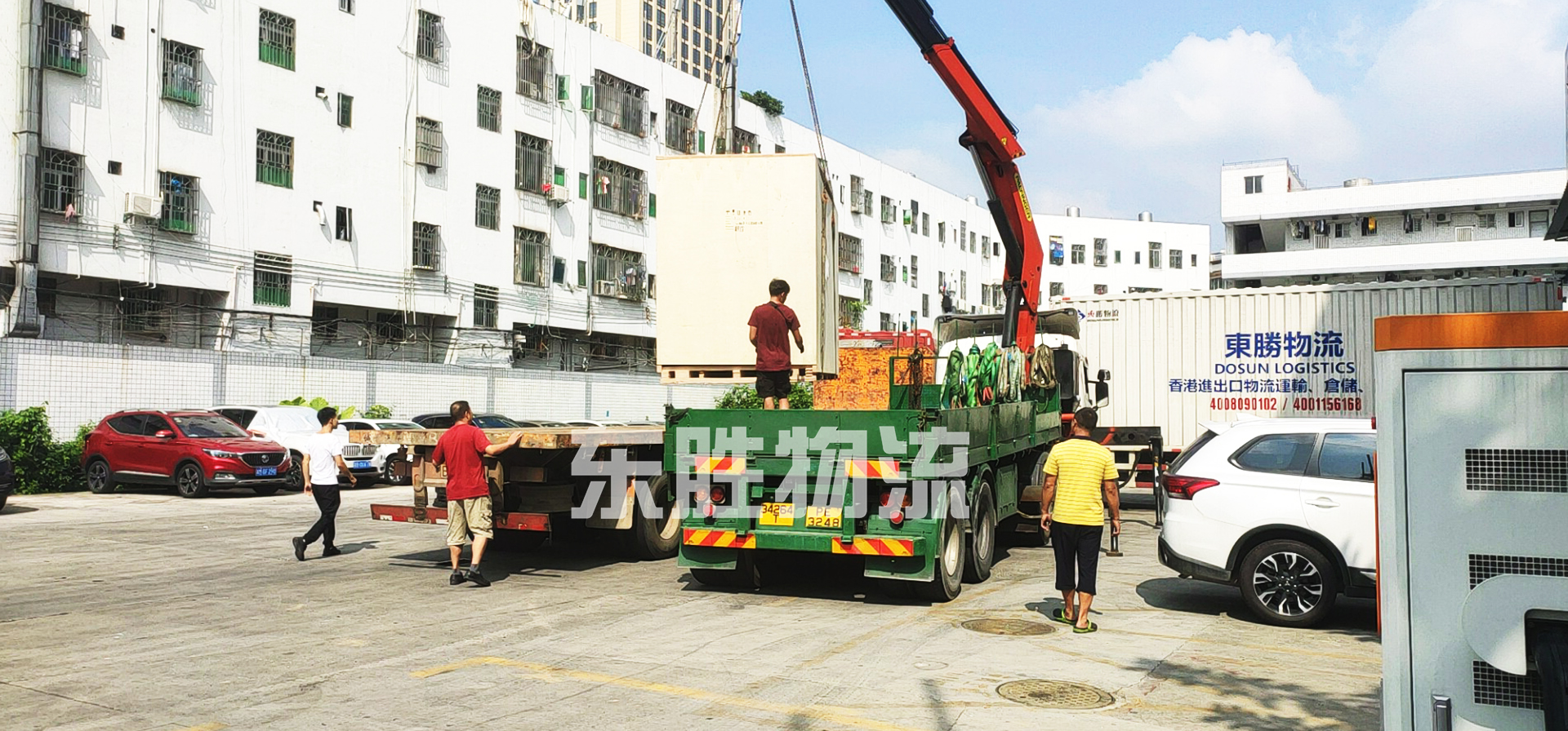 大型機械進口到深圳案例